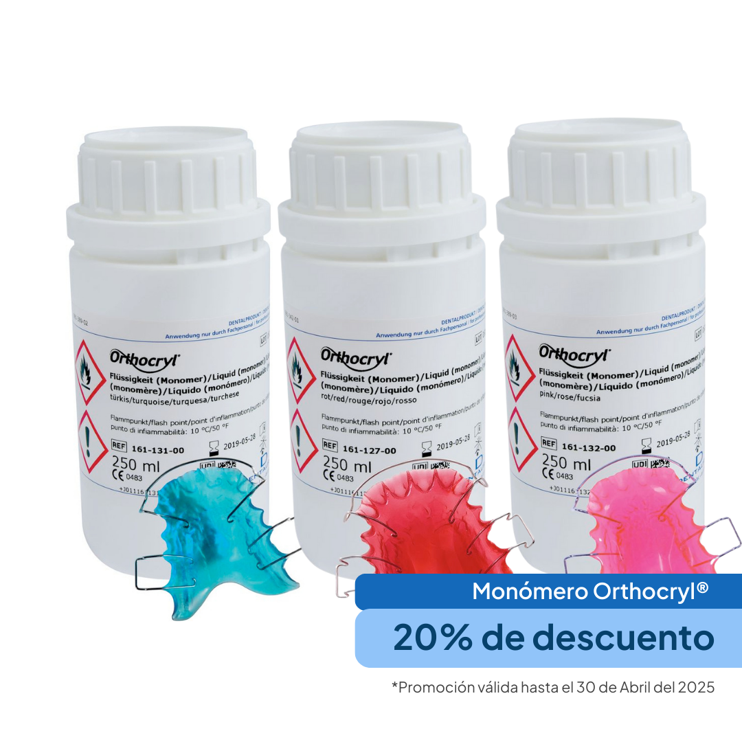 Monómero Orthocryl® de colores
