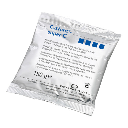 Castorit®-super C, revestimiento para coronas y puentes